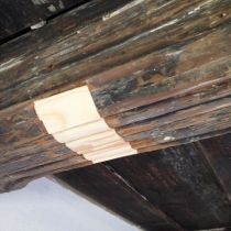 Reparatur Holzbalkendecke